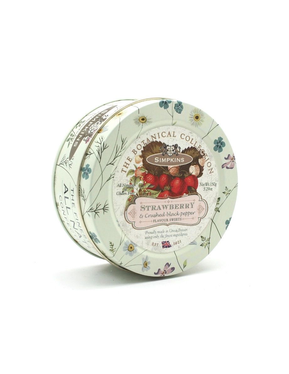 Simpkins Botanical Collection Strawberry And Black Pepper Drops