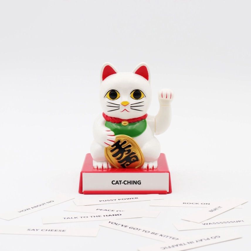 Lucky Cat With Interchangeable Hands