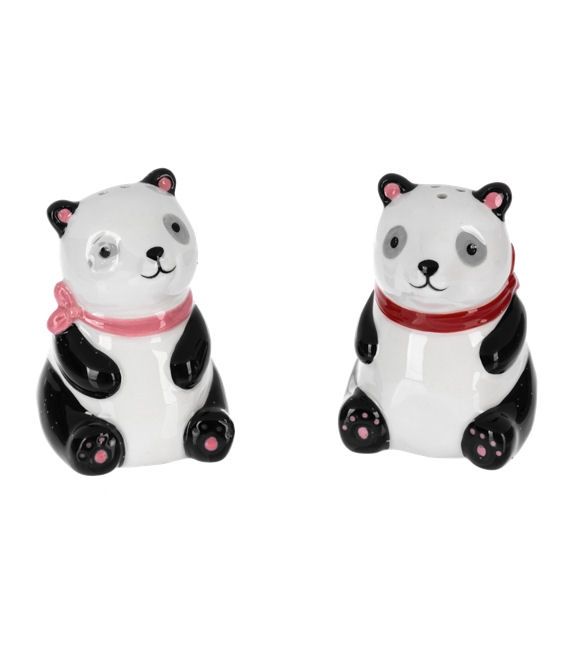 Panda Salt And Pepper Shaker Set