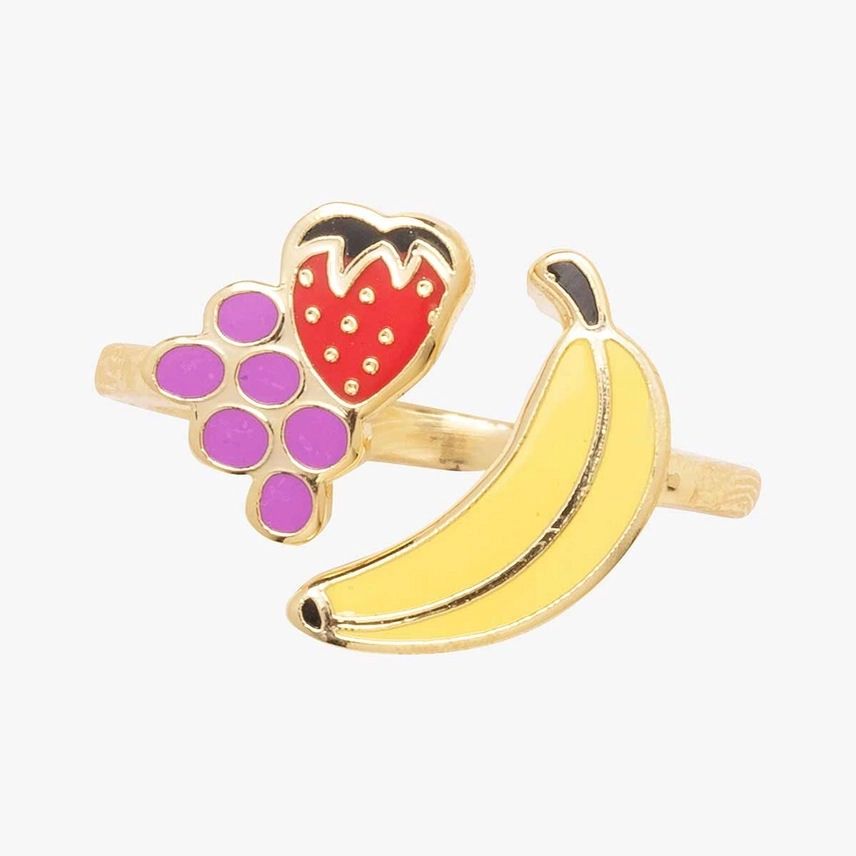 Fruit Gold Adjustable Ring