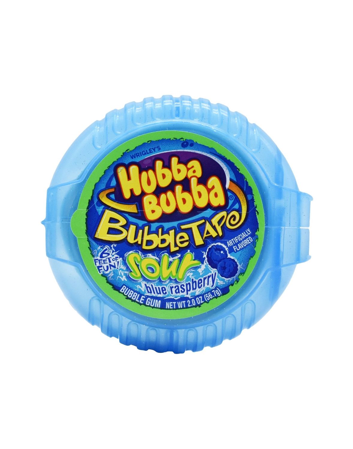 Hubba Bubba Bubble Tape Blue Raspberry Sour Bubble Gum