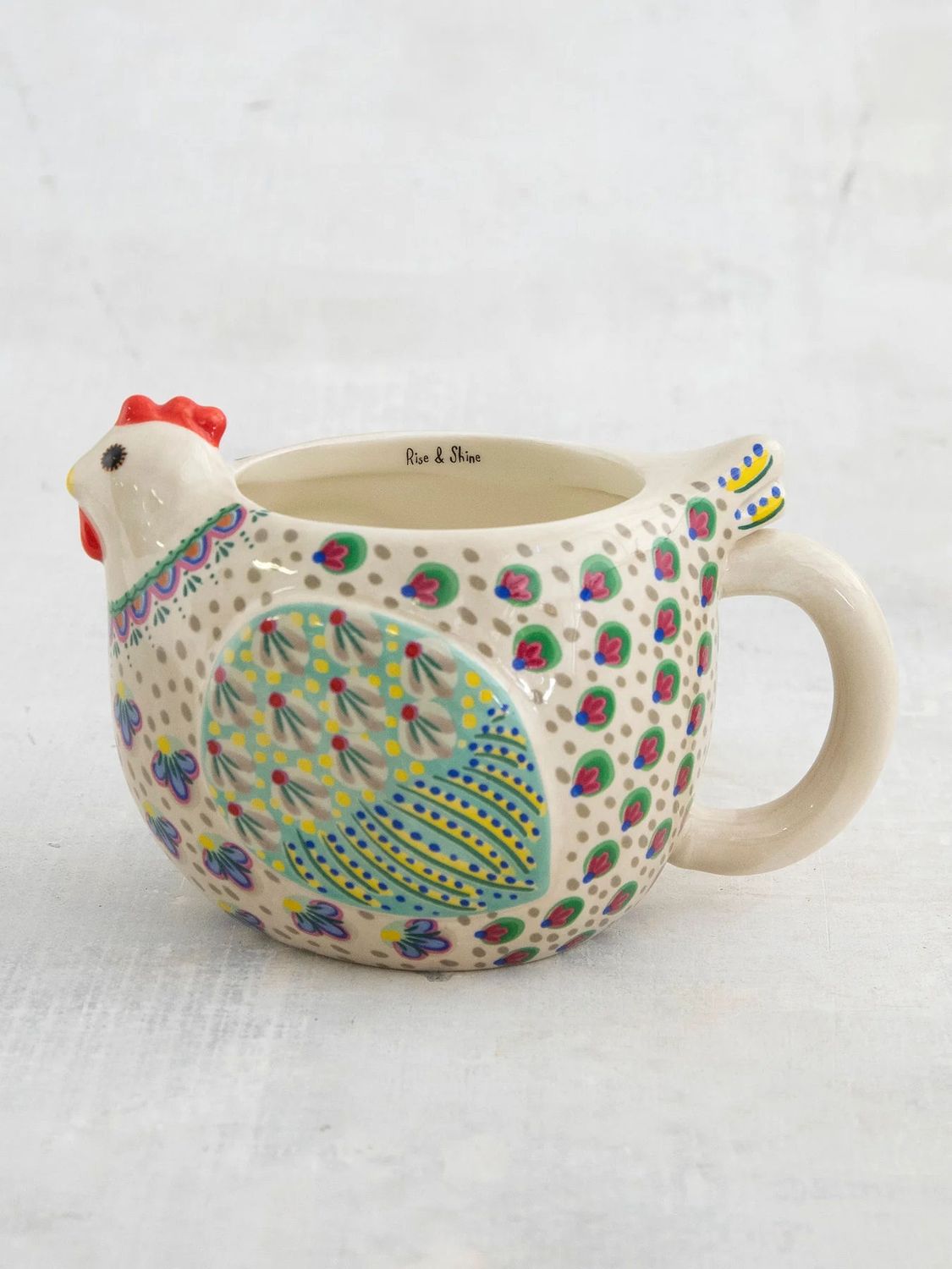 Folk Penny The Chicken Rise And Shine Mug