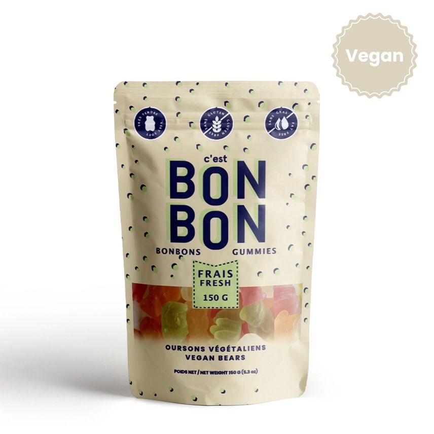 Bonbon Vegan Bears Gummy Candy
