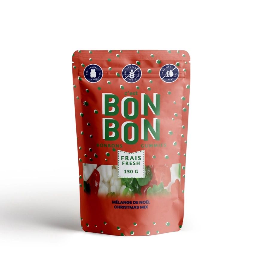 Bonbon Christmas Mix Gummy Candy