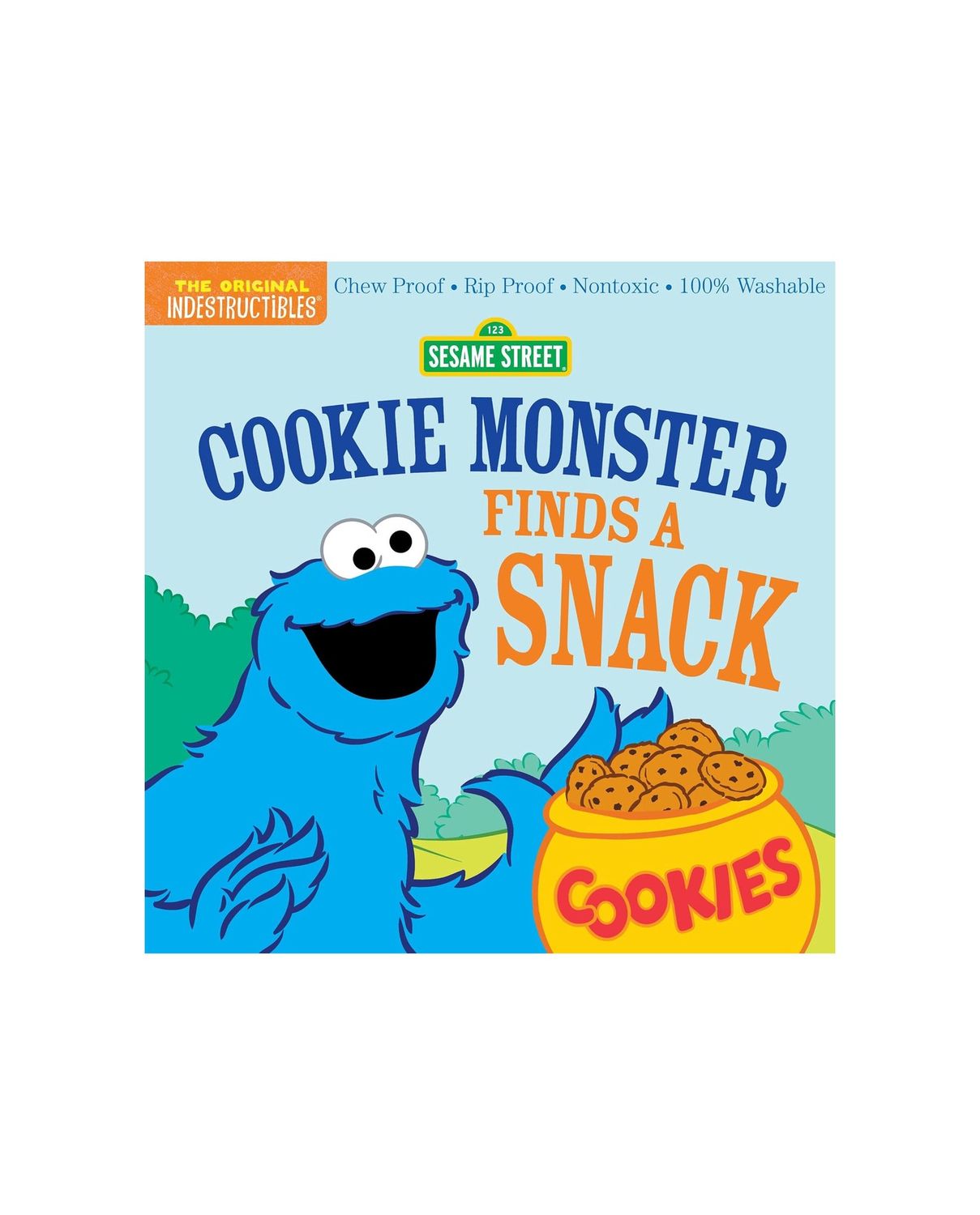 Indestructibles Cookie Monster Paperback Book
