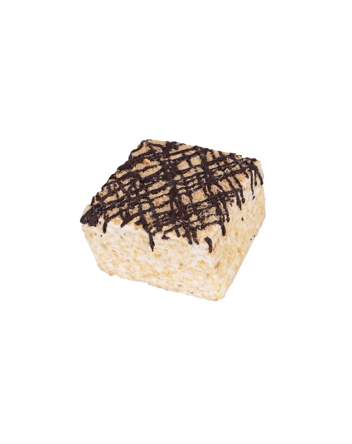 Chocolate Toffee Crunch Marshmallow Rice Crispy Cake