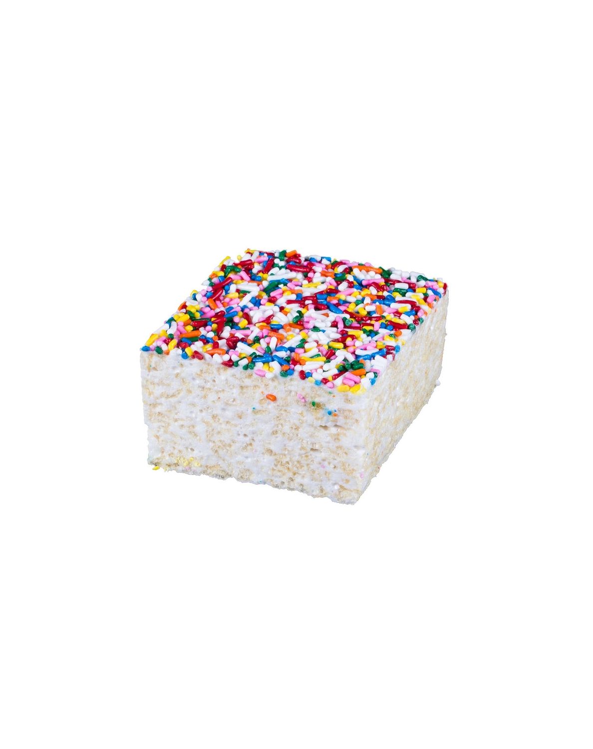 Rainbow Sprinkles Marshmallow Rice Crispy Cake