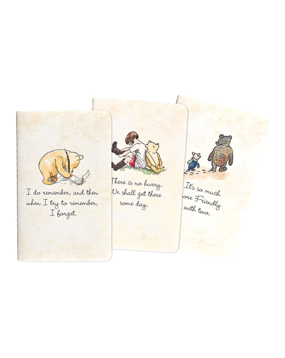 Winnie The Pooh Jotter Notebook Set Of 3
