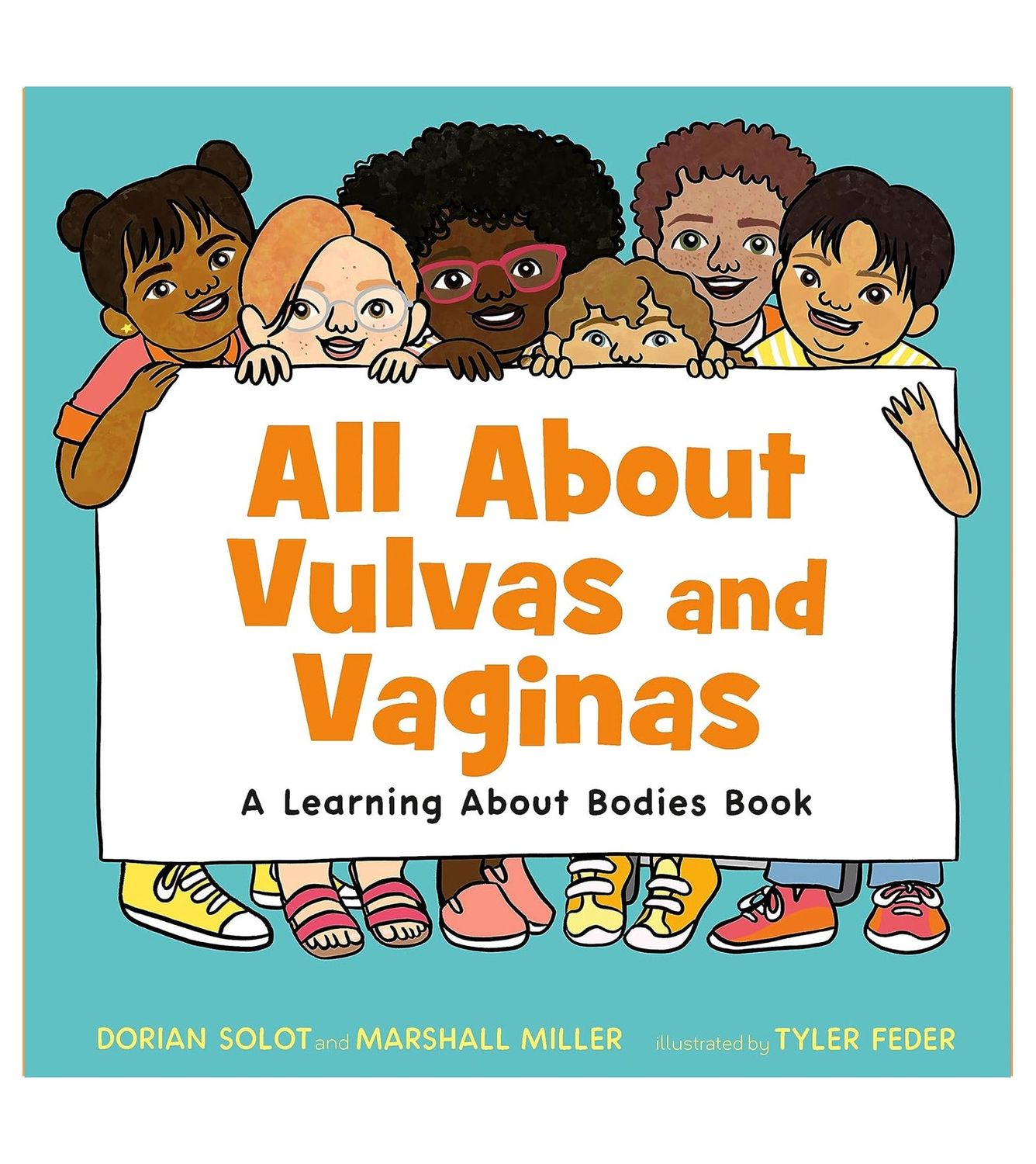 All About Vulvas And Vaginas Hardcover Book