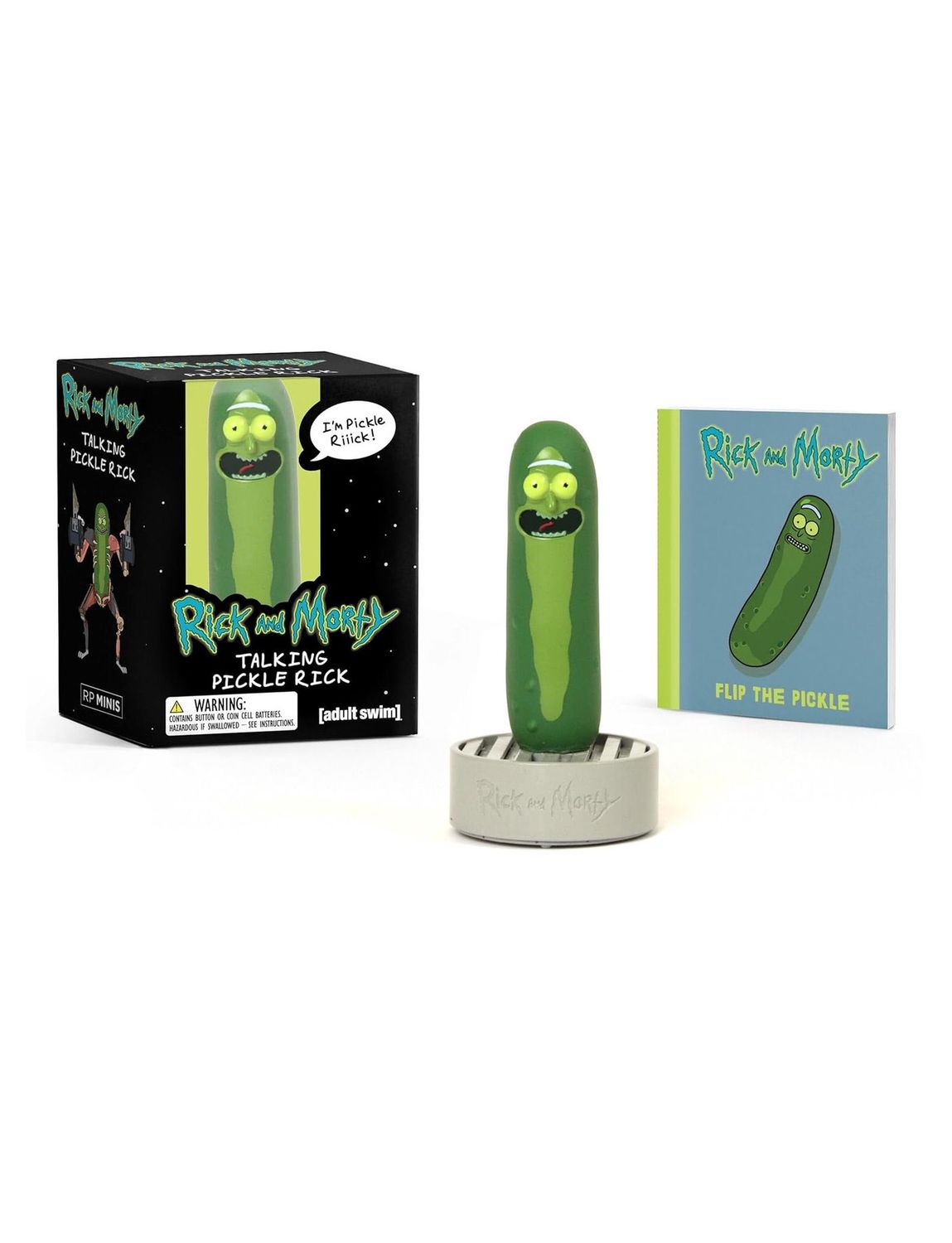 Rick And Morty Talking Pickle Rick