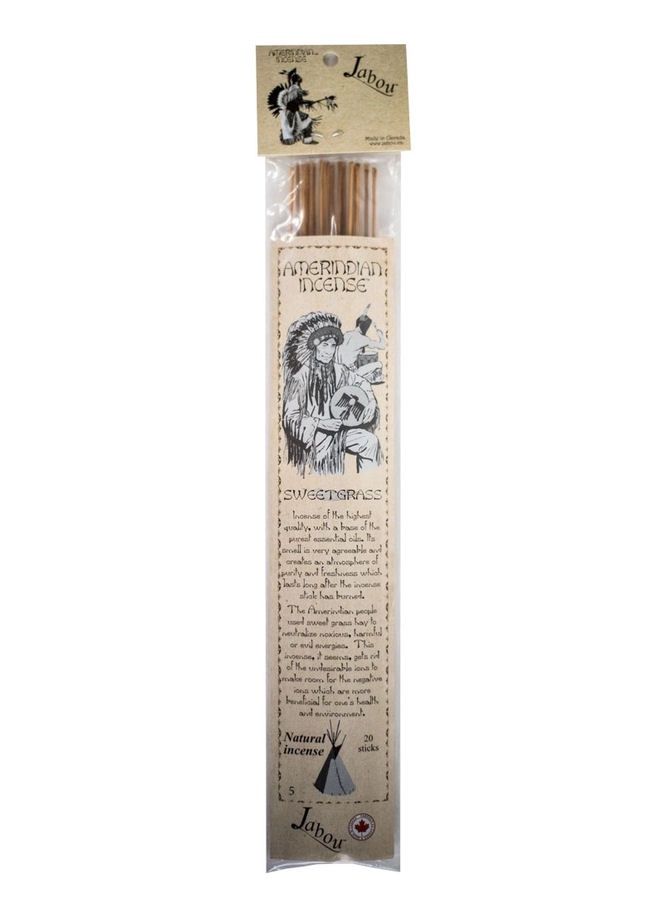 Native Incense Sweetgrass 20 Pack