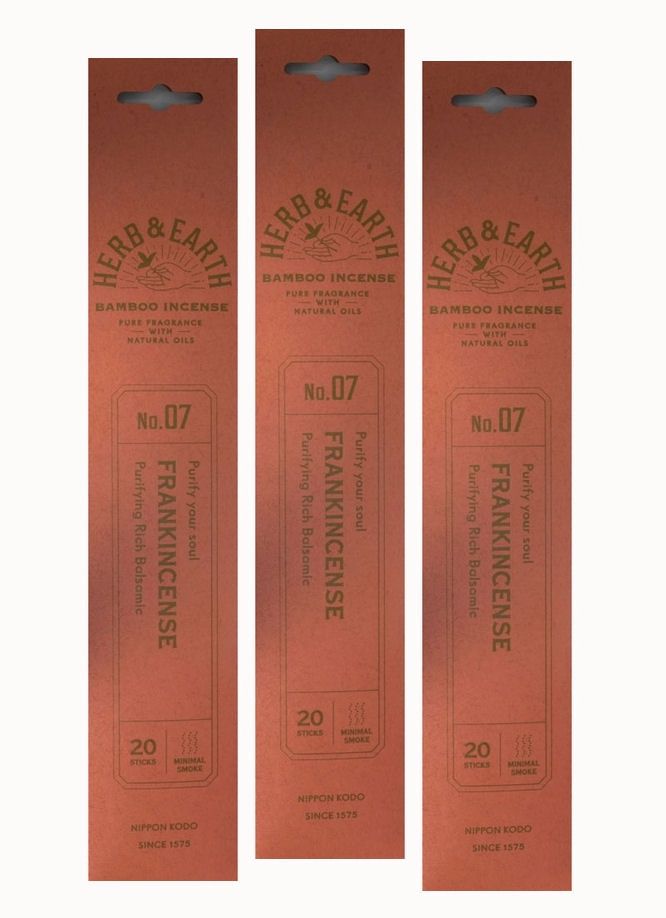 Herb And Earth Frankincense Incense 20 Pack