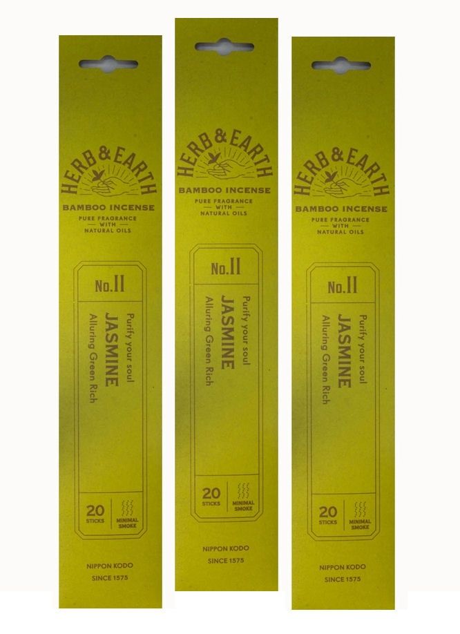 Herb And Earth Jasmine Incense 20 Pack