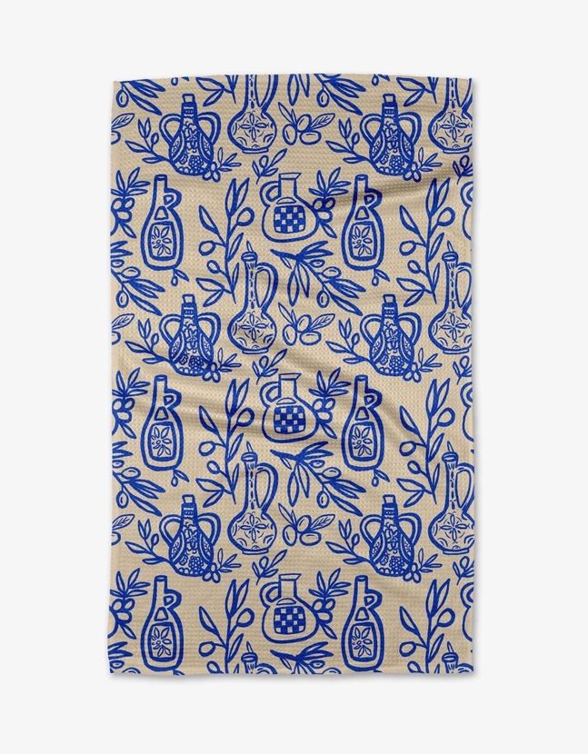 Mediterranean Pour Tea Towel