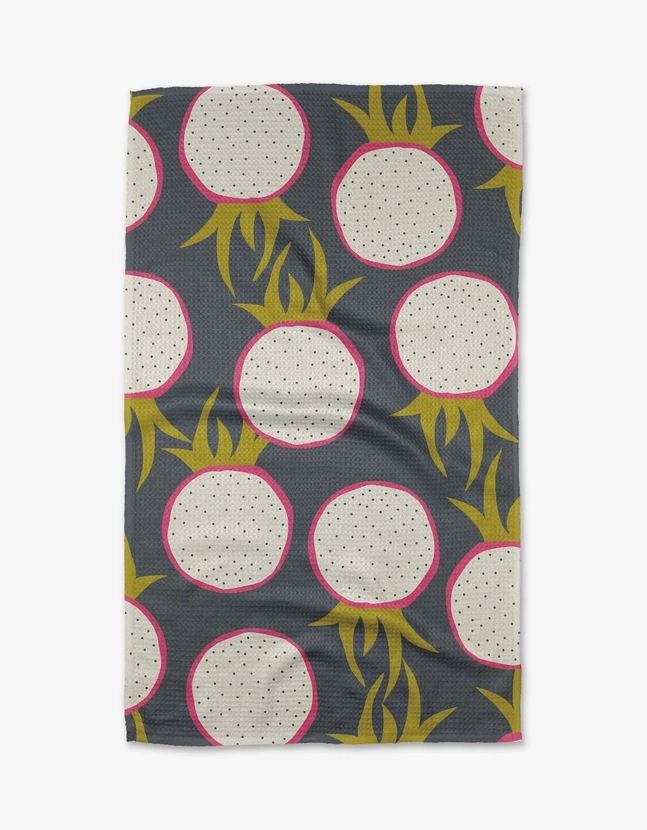 Dragon Fruit Frolic Tea Towel