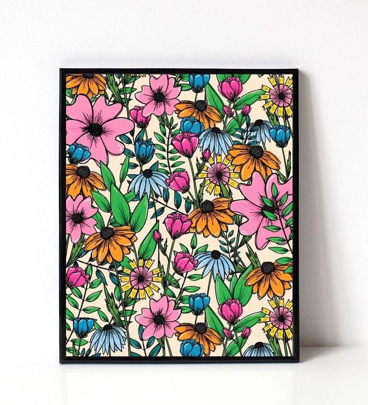 Wildflowers 8x10 Art Print