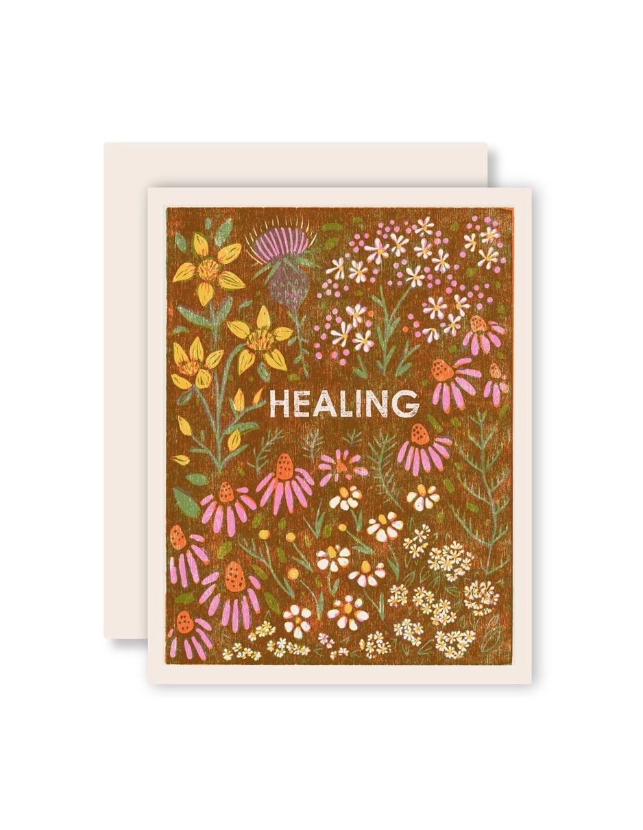 Healing Garden Sympathy Card
