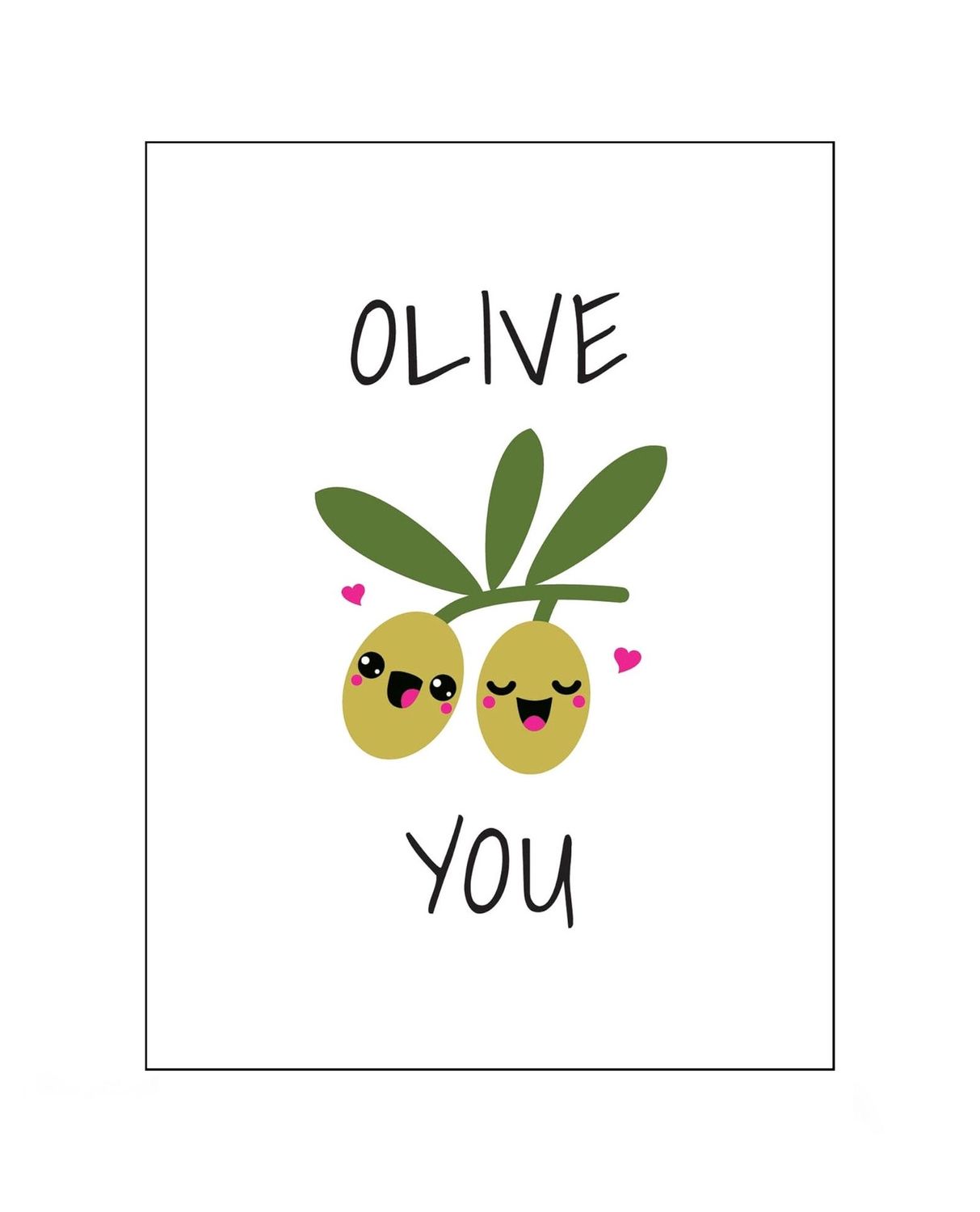 Olive You Hardcover Book