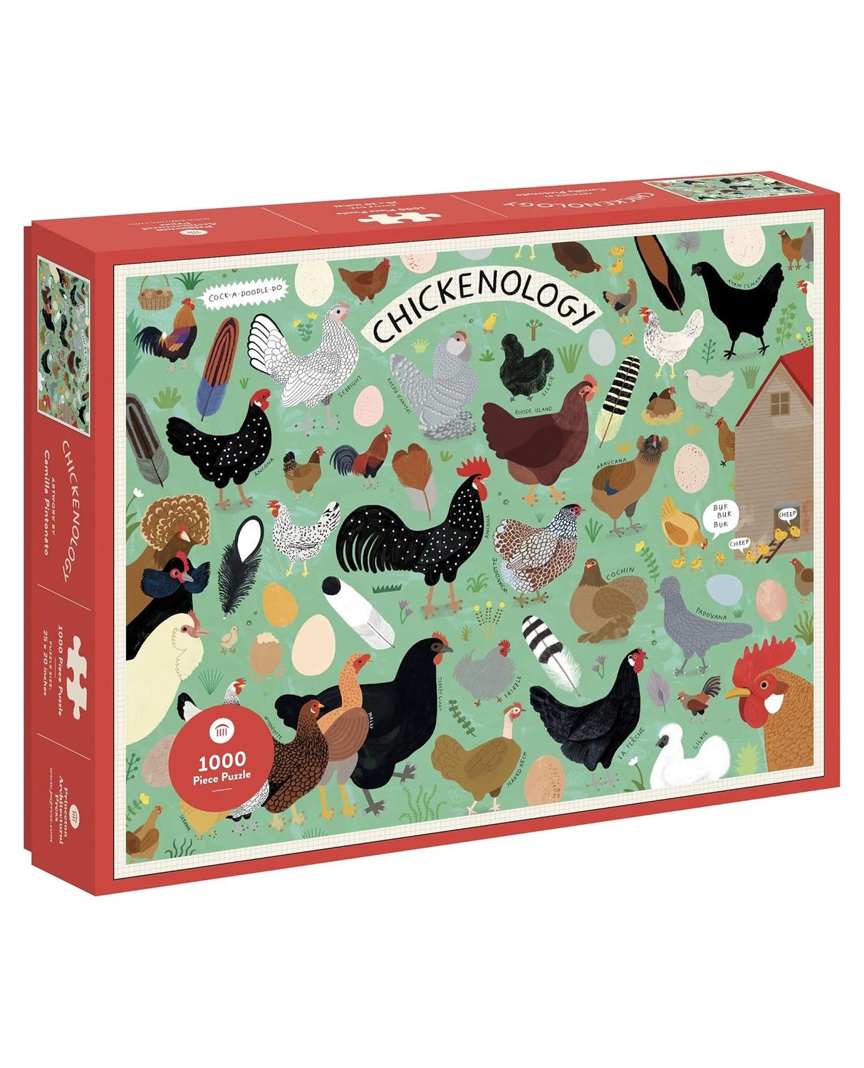 Chickenology 1000 Piece Puzzle