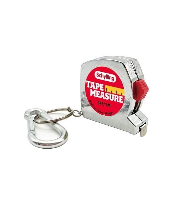 3 Foot Tape Measure Keychain