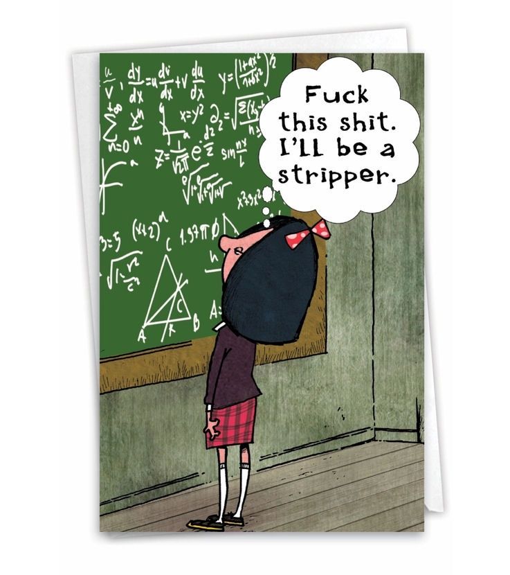 Fuck This Shit. I&#39;ll Be A Stripper Birthday Card