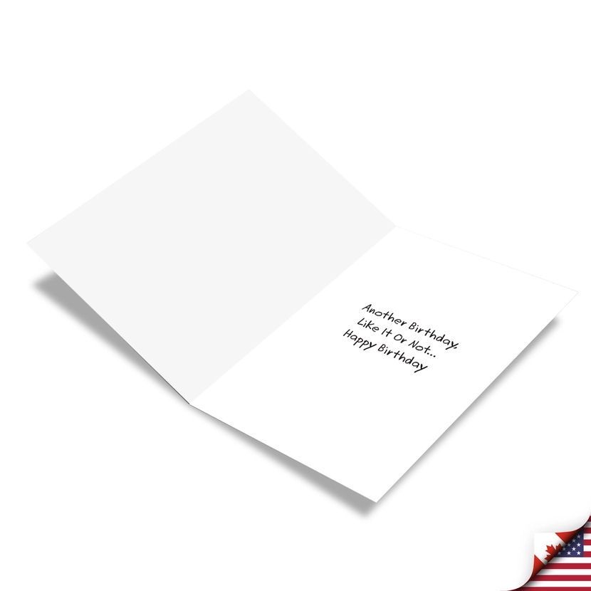 The Senility Prayer Birthday Card