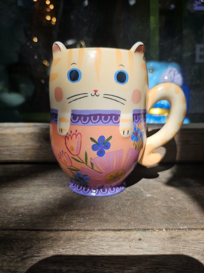 Kitty Cat Mug, Color: Pink