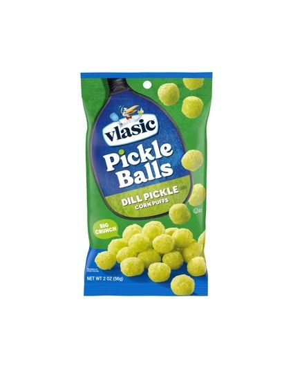 Vlasic Pickle Balls Dill Pickle Corn Puffs