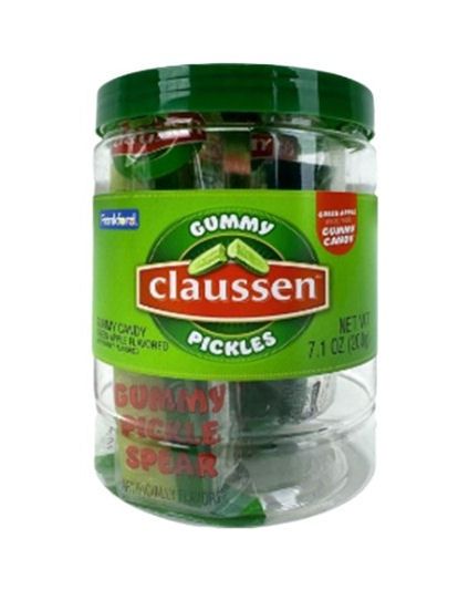 Claussen Gummy Pickle Spears Candy