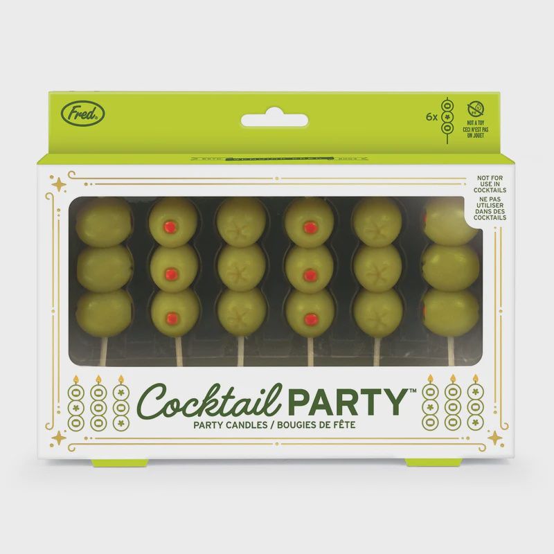 Cocktail Party Olive Candles