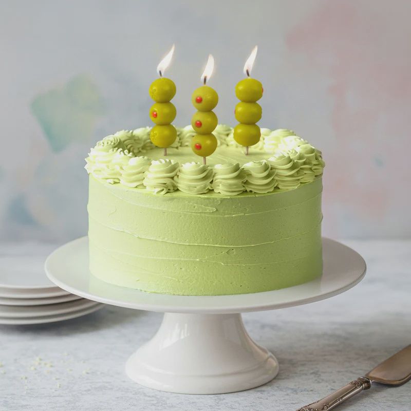 Cocktail Party Olive Candles