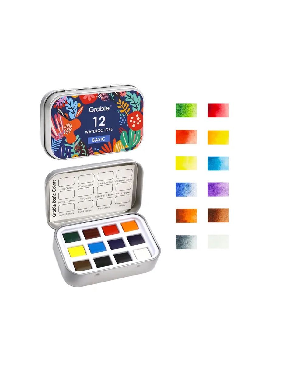 Essential Colors Watercolor Pocket Set Of 12