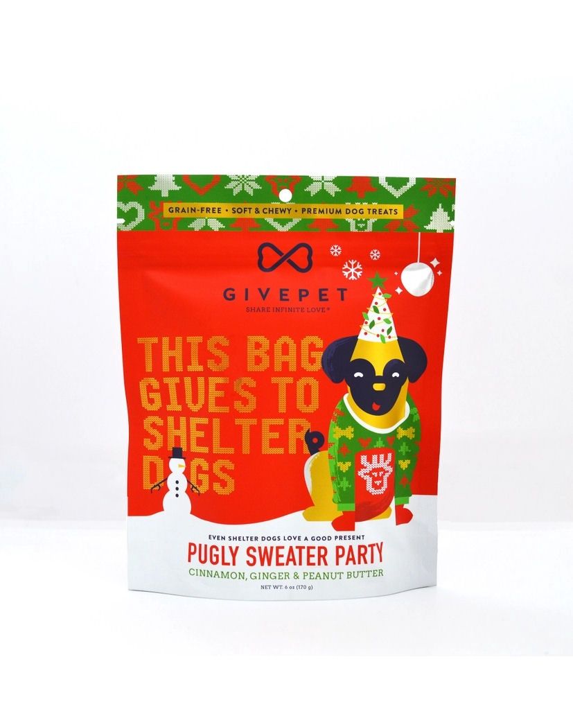 Pugly Sweater Party Dog Treats