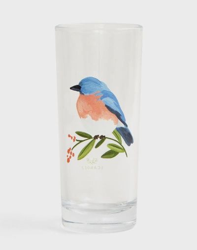 Eastern Bluebird Tall Juice Glass