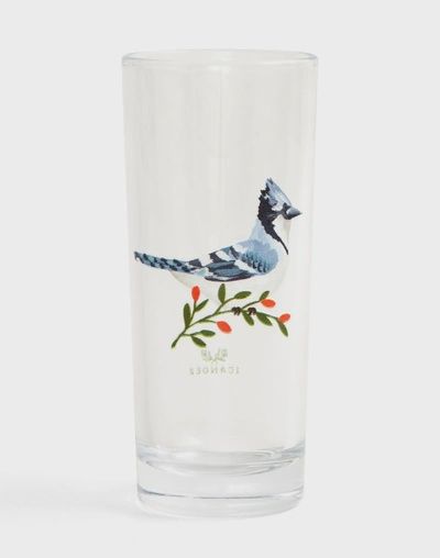 Blue Jay Tall Juice Glass