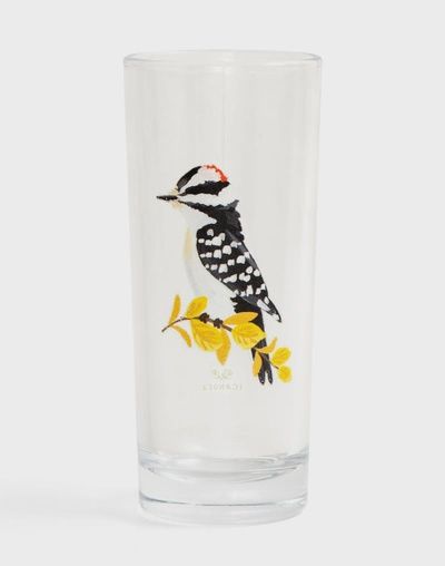 Woodpecker Tall Juice Glass