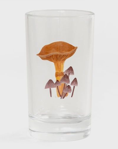 Brown Mushroom Mini Juice Glass