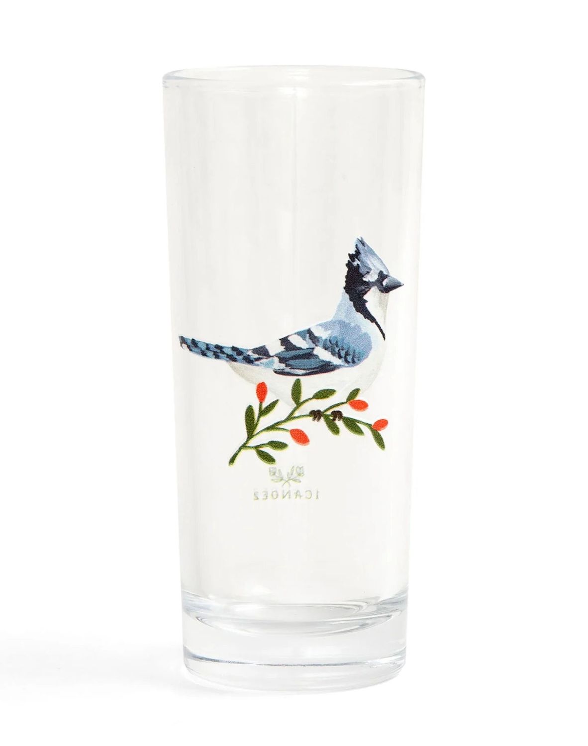 Blue Jay Tall Juice Glass