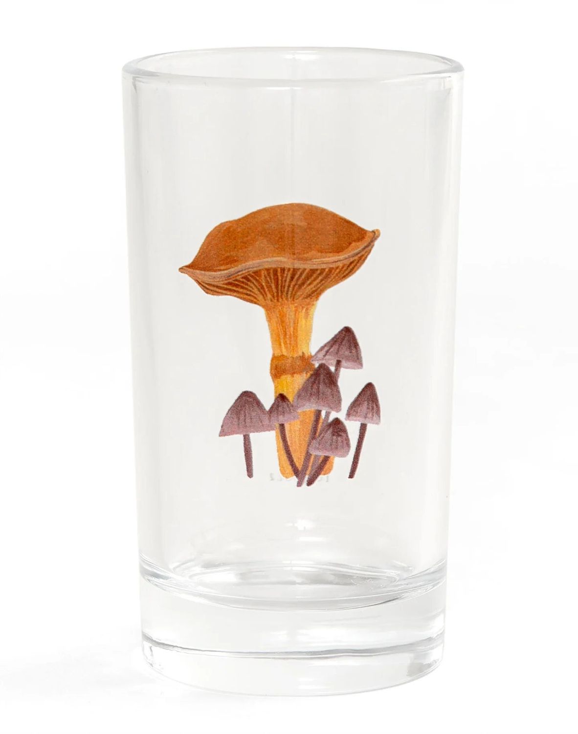 Brown Mushroom Mini Juice Glass