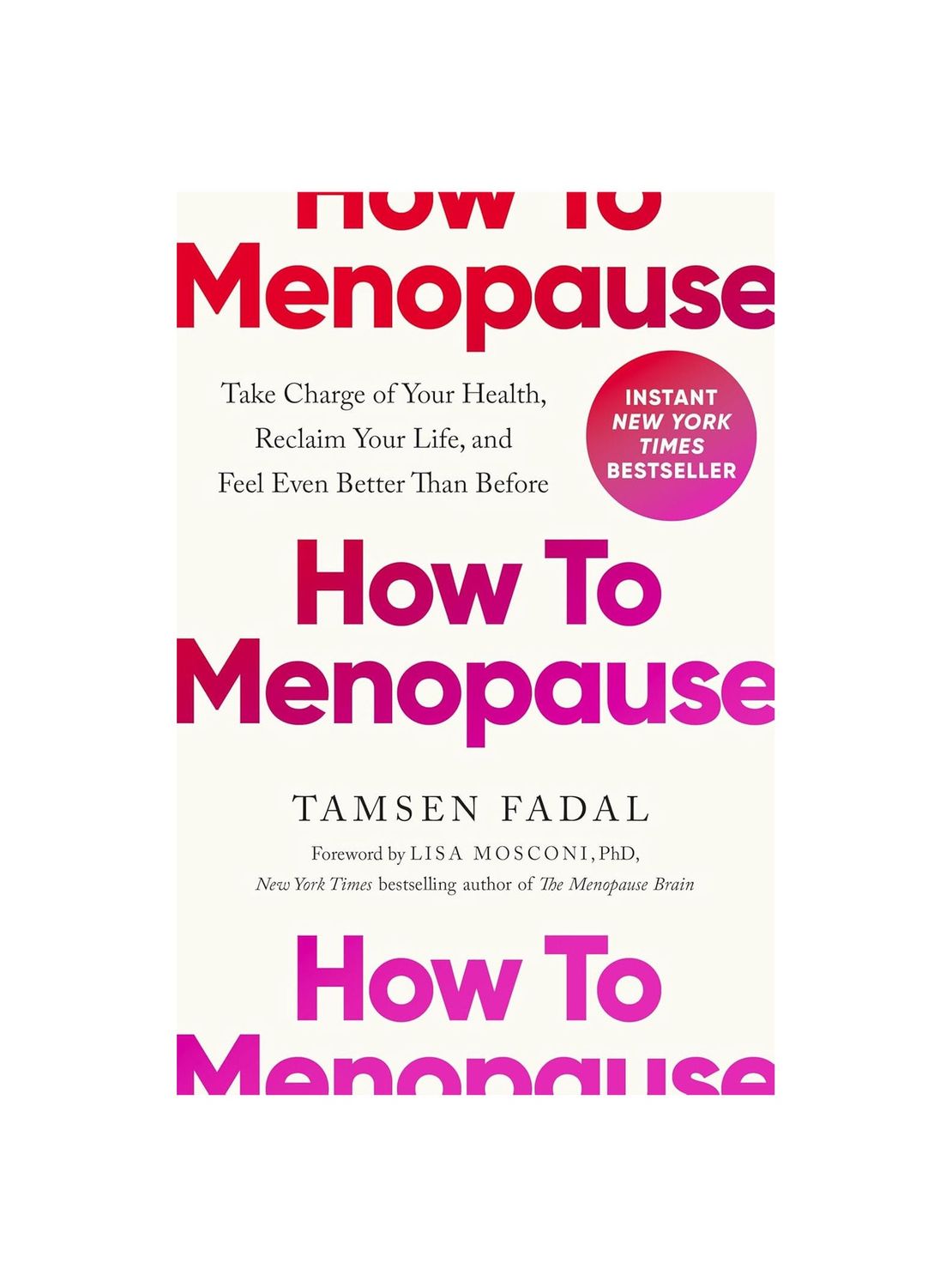 How To Menopause Hardcover Book