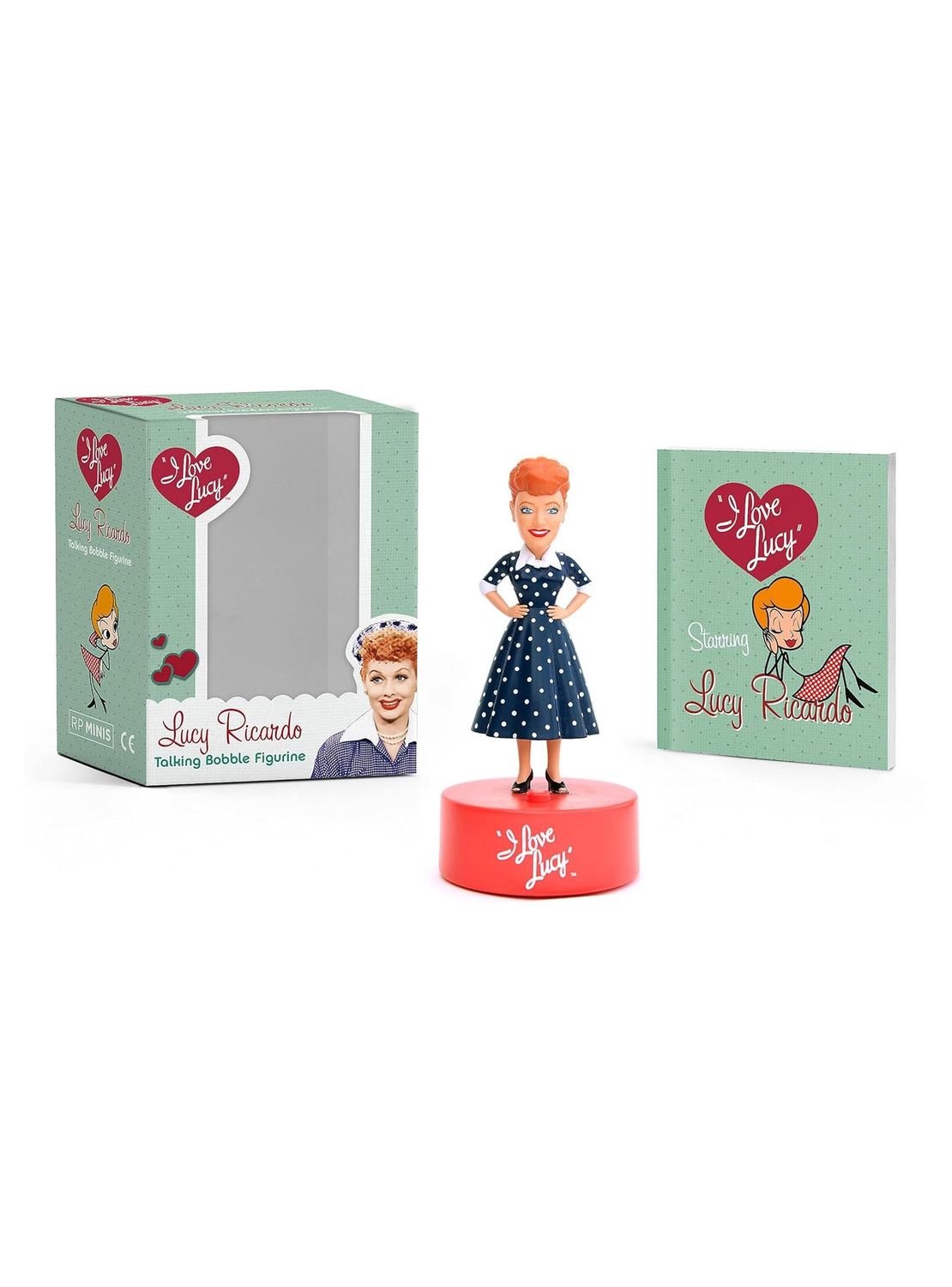 I Love Lucy: Lucy Ricardo Talking Bobble Figurine