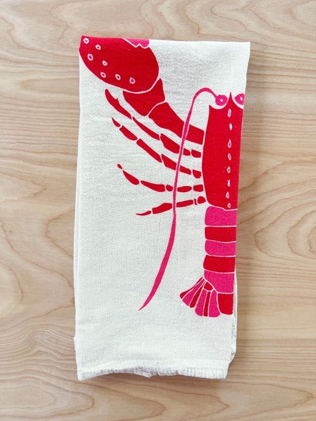Lobster Tea Towel