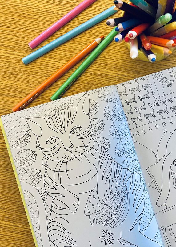 Coloring And Sticker Books