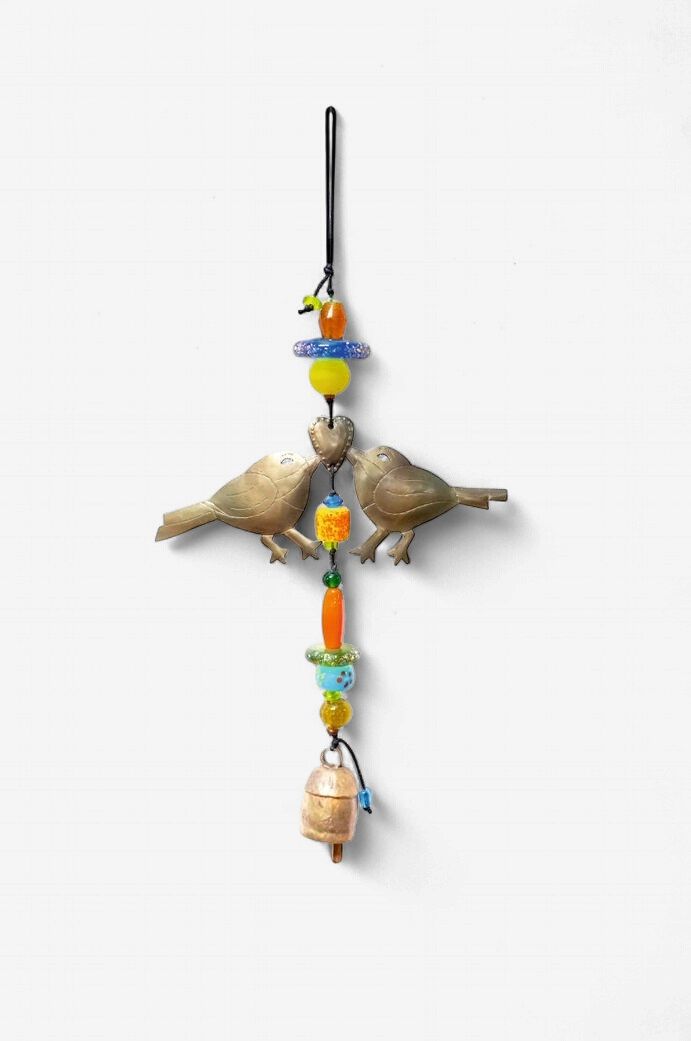 The Love Birds Beads And Bell