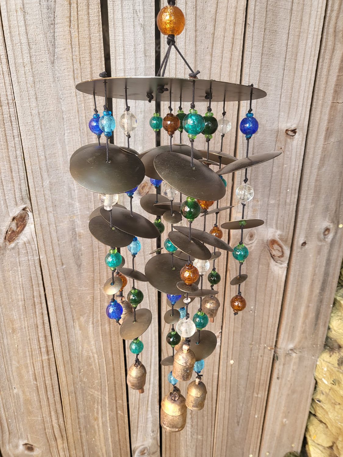 The Waterfall Iron Beads And Bells Disk Chime