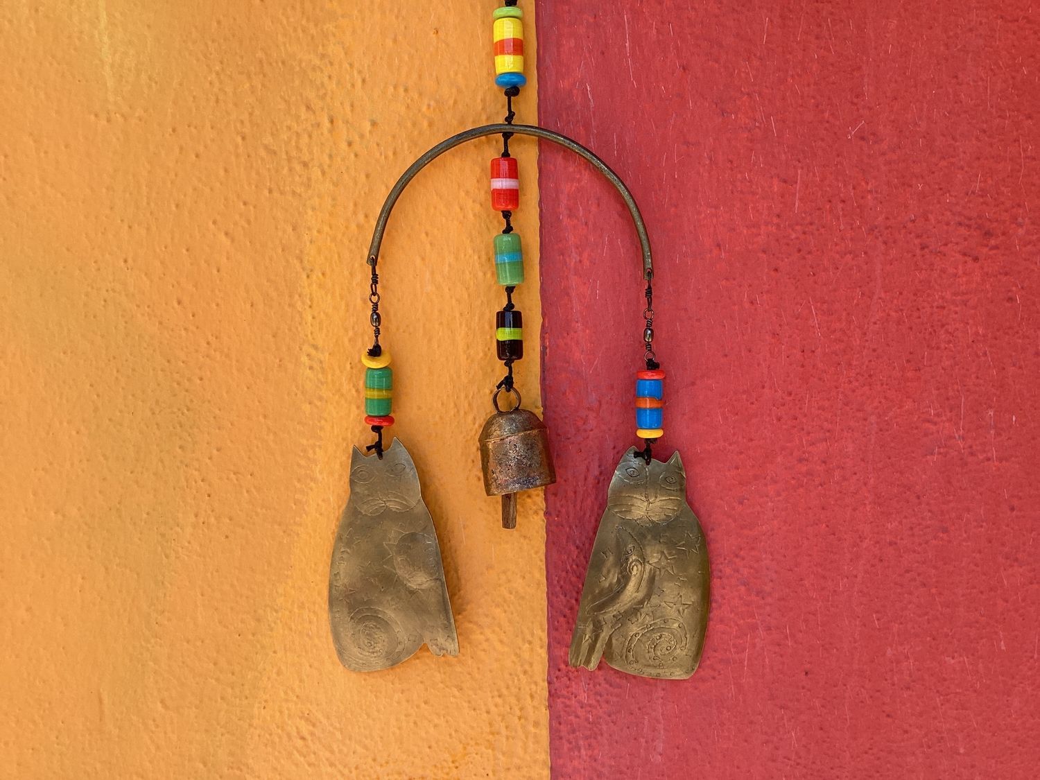 The Celestial Cats Bead And Bell