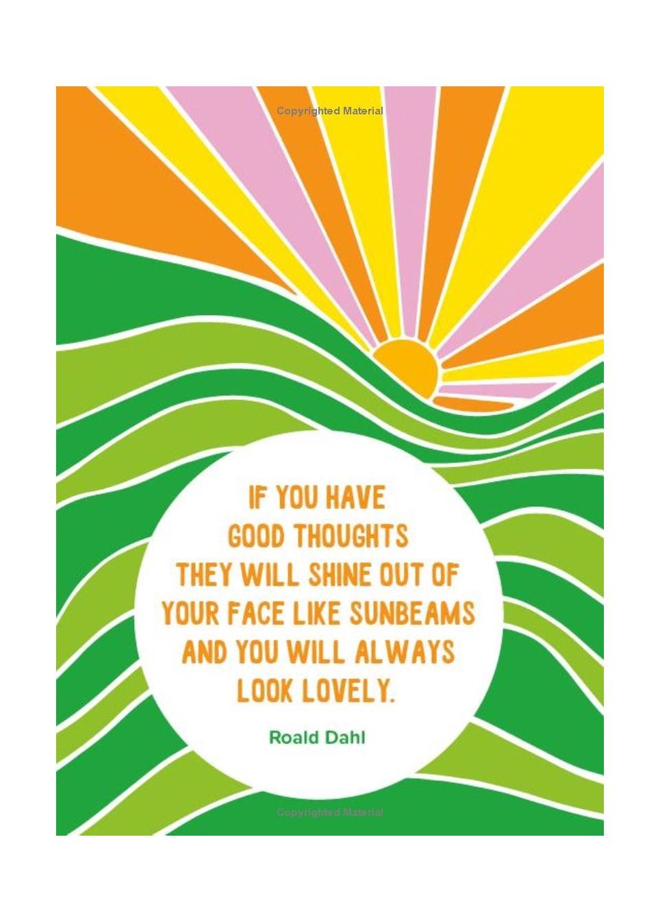 Here Comes The Sun Quote Hardcover Book