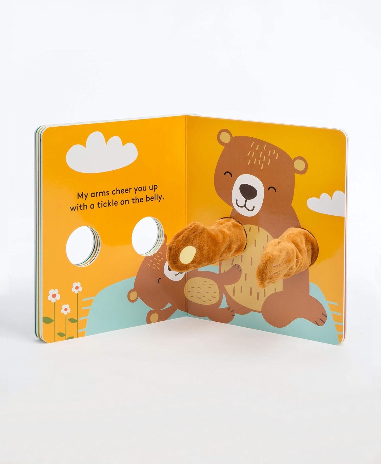 Hug Me Little Bear Finger Puppet Board Book