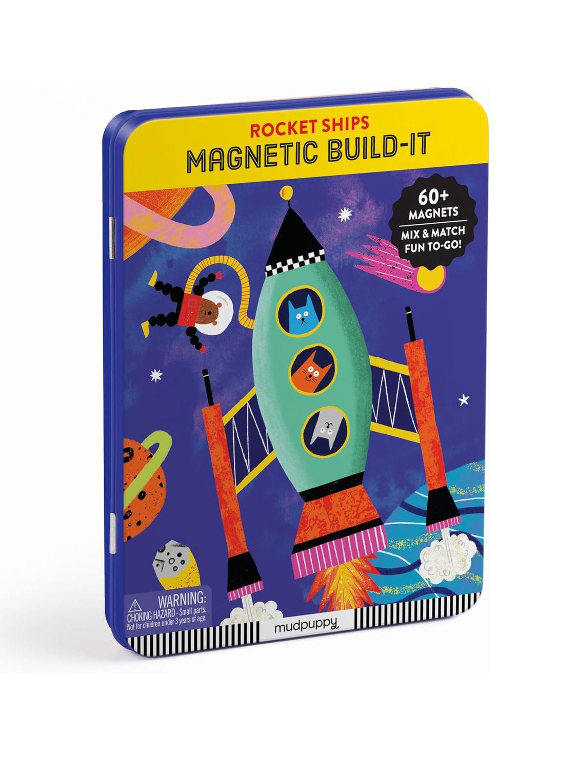 Magnetic Build-It Rocket Ships
