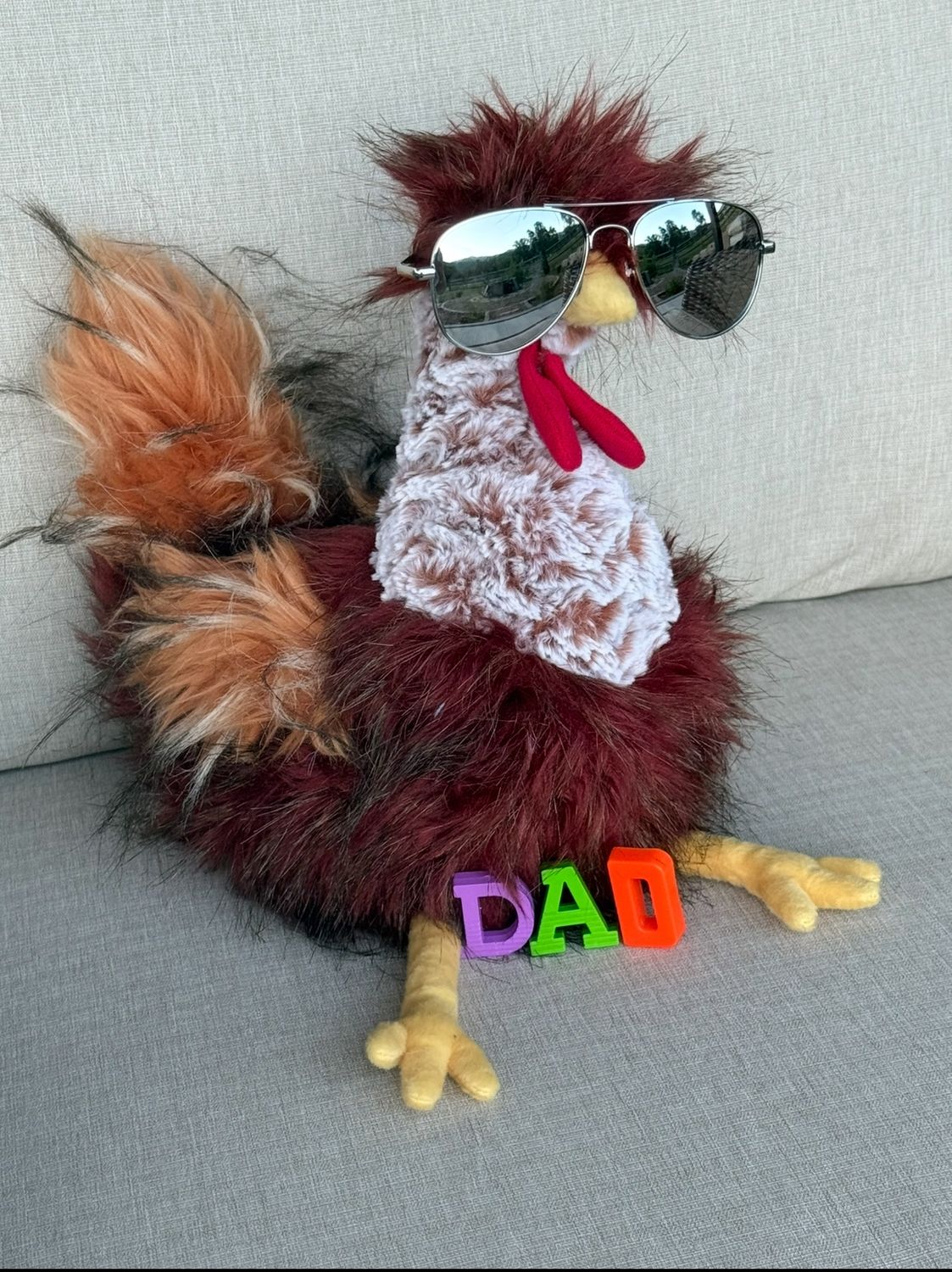 Ricardo Rooster Stuffed Animal